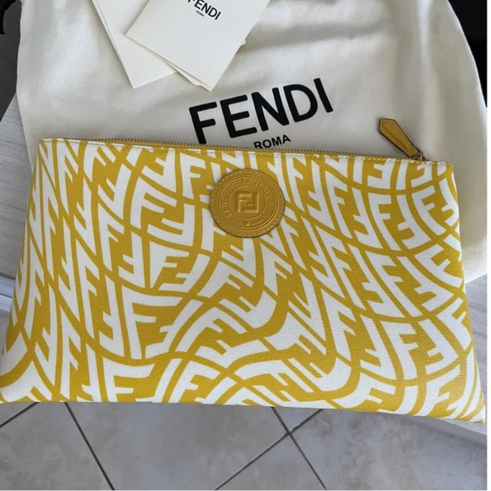 Funky FENDI clutch